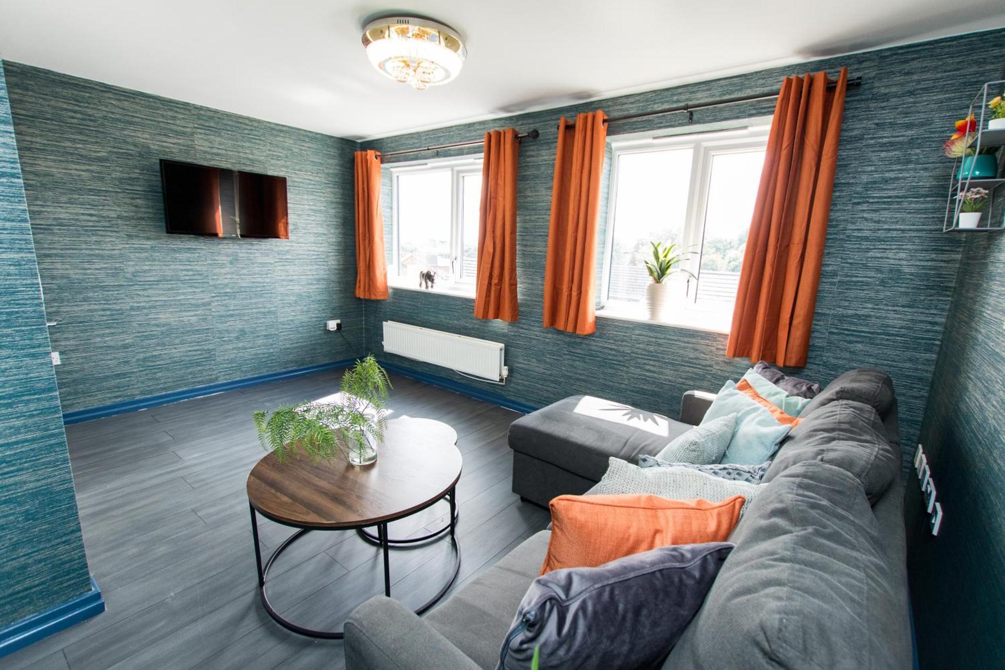 Free Parking 3 Bedroom House In Nottingham Exterior foto